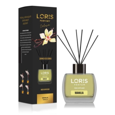 Loris Vanilla, Diffuseur Arôme, Desodorisant sticks - 120 ml