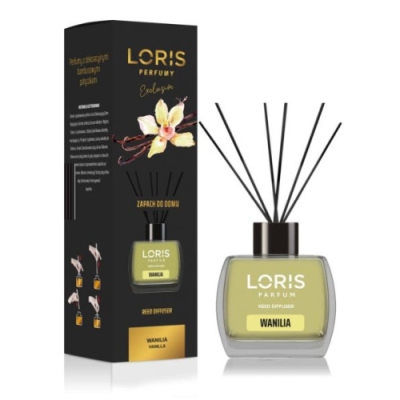 Loris Vanille - Diffuseur Arôme, Desodorisant sticks 120 ml
