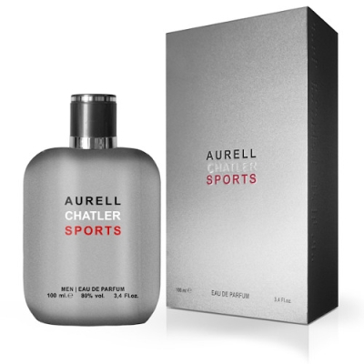 Chatler Aurell Sports - Ensemble promotionnel, Eau de Parfum 100 ml + Eau de Parfum 30 ml