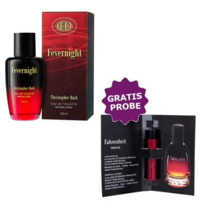 Christopher Dark Fevernight 100 ml + echantillon gratuit Christian Dior Fahrenheit