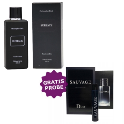 Christopher Dark Surface 100 ml + echantillon Dior Sauvage