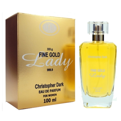 Christopher Dark Fine Gold Lady - Eau de Parfum Pour Femme 100 ml
