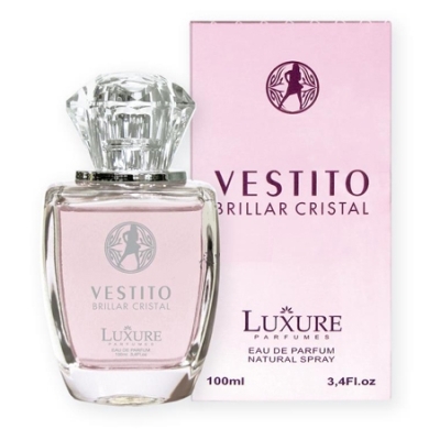 Luxure Vestito Brillar Cristal - Eau de Parfum Pour Femme 100 ml