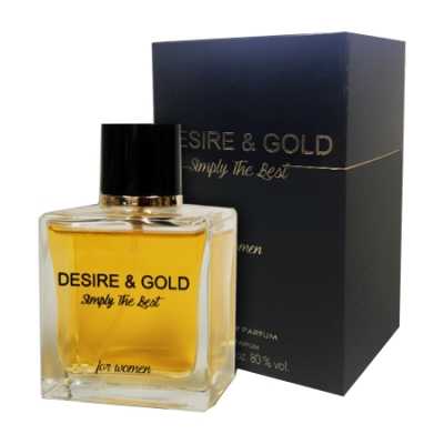 Cote Azur Desire & Gold Simply The Best - Eau de Parfum Pour Femme 100 ml