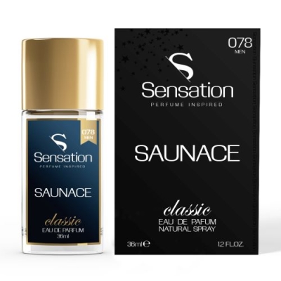Sensation 078 Saunace - Eau de Parfum pour Homme 36 ml