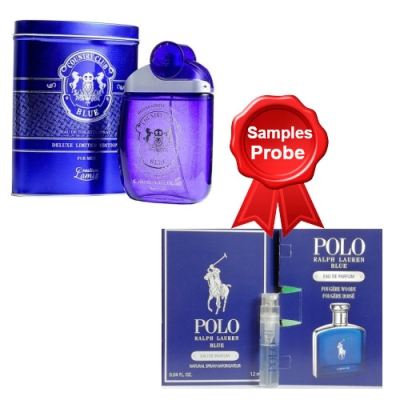 Lamis Country Club Blue de Luxe 100 ml + echantillon Ralph Lauren Polo Blue