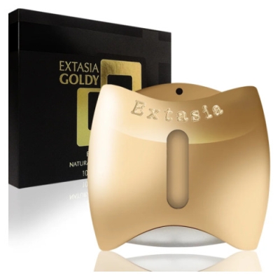 New Brand Extasia Goldy - Eau de Parfum Pour Femme 100 ml