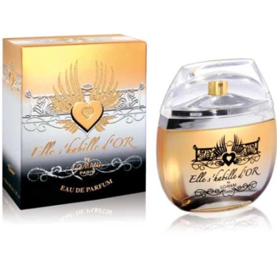Lomani Elle s'habille d'OR - Eau de Parfum pour Femme 100 ml