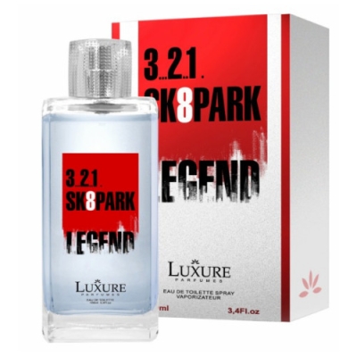 Luxure 321 Sk8park [Skatepark] Legend - Eau de Toilette pour Homme 100 ml