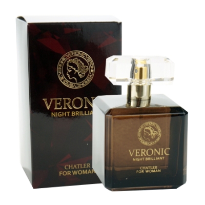 Chatler Veronic Night Brilliant 100 ml + echantillon Versace Crystal Noir