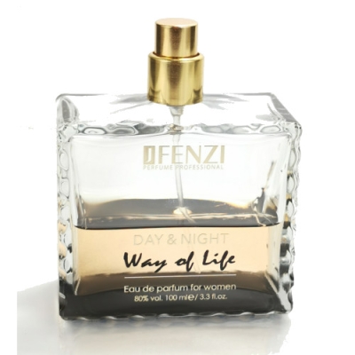 JFenzi Day & Night Way of Life - Eau de Parfum Pour Femme, testeur 50 ml