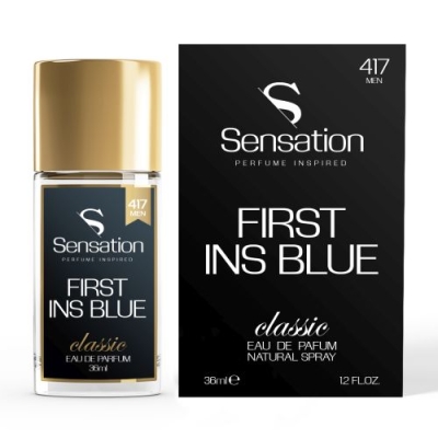 Sensation 417 First Ins Blue - Eau de Parfum pour Homme 36 ml