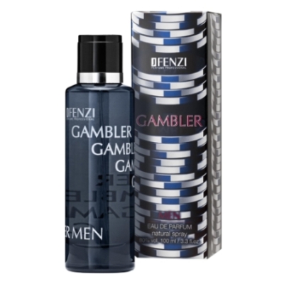 JFenzi Gambler - Eau de Parfum Pour Homme 100 ml
