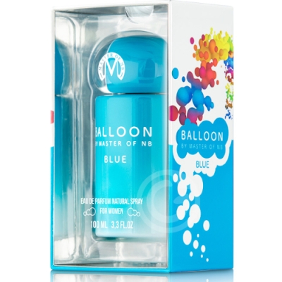 New Brand Master NB Balloon Blue - Eau de Parfum pour Femme 100 ml