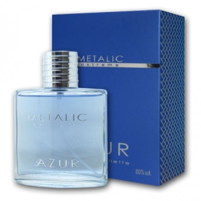 Cote Azur Metalic Extreme 100 ml + echantillon Azzaro Chrome