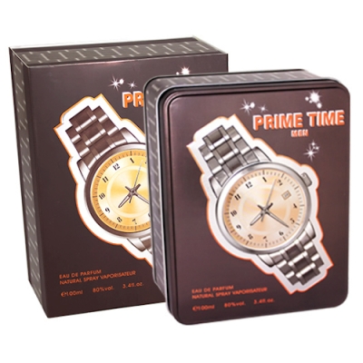 Tiverton Prime Time Gold Men [montre] - Eau de Parfum pour Homme 100 ml