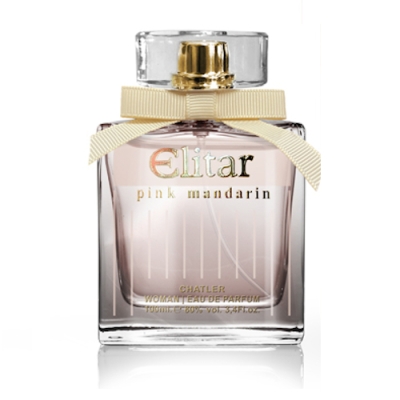 Chatler Elitar Pink Mandarin - Eau de Parfum pour Femme 100 ml