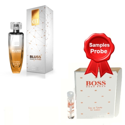 Chatler Bluss Orange Women 100 ml + echantillon Hugo Boss Orange Women