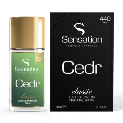 Sensation 440 Cedr - Eau de Parfum pour Homme 36 ml