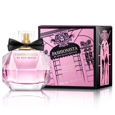 New Brand Fashionista - Eau de Parfum Pour Femme 100 ml