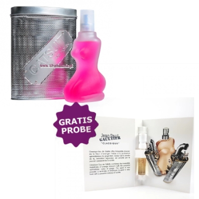 Lamis Catsuit Women de Luxe 100 ml + echantillon Jean Paul Gaultier Classique