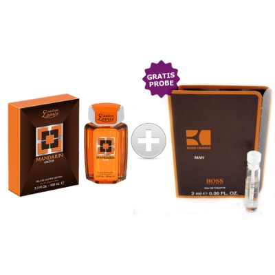 Lamis Mandarin Grove 100 ml + echantillon Hugo Boss Orange Men