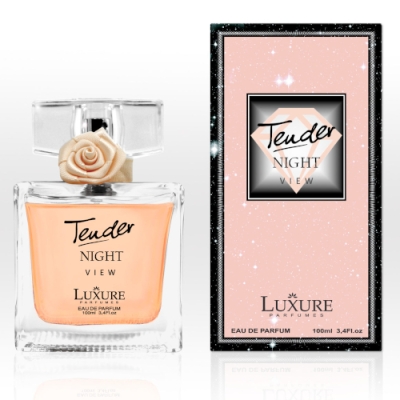 Luxure Tender Night View 100 ml + echantillon Lancome Tresor La Nuit Nude