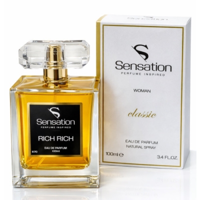 Sensation 070 Rich Rich - Eau de Parfum pour Femme 100 ml