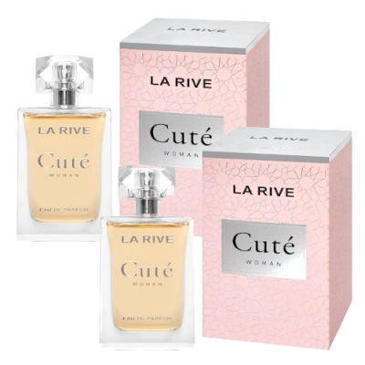 La Rive Cute - Eau de Parfum Pour Femme 100 ml, 2 pièces