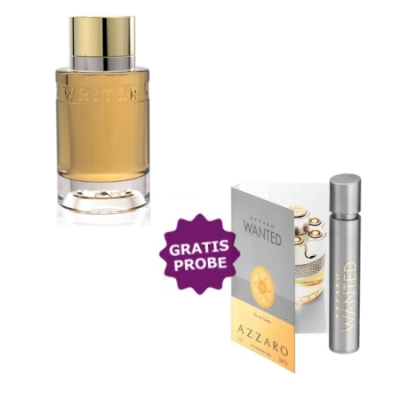 Paris Bleu Cyrus Writer Gold 100 ml + echantillon Azzaro Wanted