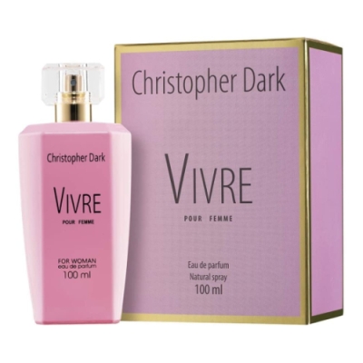 Christopher Dark Vivre 100 ml + echantillon Hugo Boss Ma Vie Pour Femme