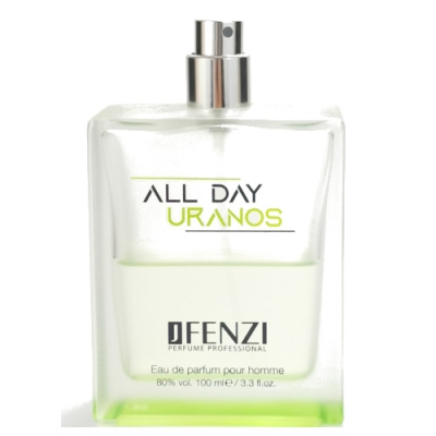 JFenzi Uranos All Day Homme - Eau de Parfum pour Homme, testeur 50 ml