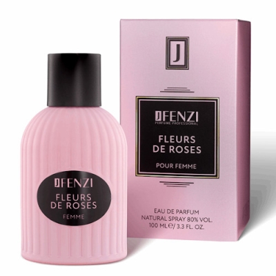 JFenzi Fleurs De Roses Femme - Eau de Parfum pour Femme 100 ml