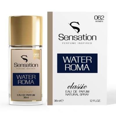 Sensation Water Roma 062 - Eau de Parfum pour Femme 36 ml