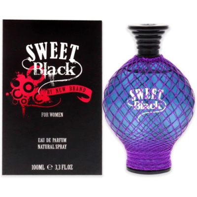 New Brand Sweet Black Woman 100 ml + echantillon Paco Rabane Black XS L' Exces