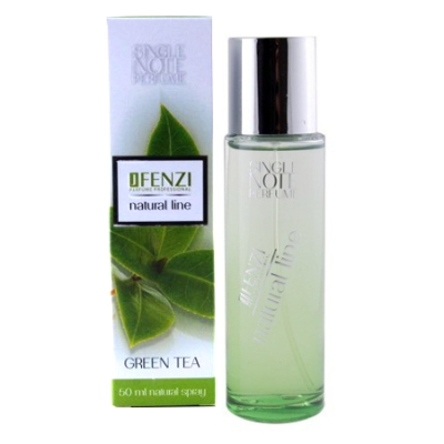 JFenzi Natural Line Green Tea - Eau de Parfum Pour Femme 50 ml