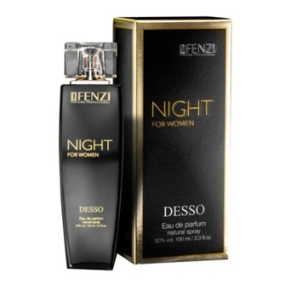 JFenzi Night Desso - Eau de Parfum Pour Femme 100 ml