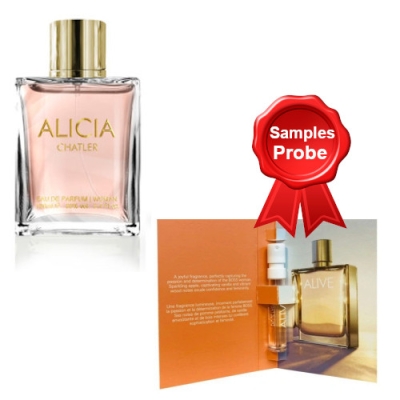 Alicia by Chatler - Eau de Parfum pour Femme 100 ml, echantillon Spray Hugo Boss Alive