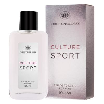 Christopher Dark Culture Sport Eau de Toilette pour Homme 100 ml