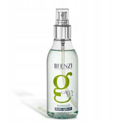 JFenzi Green Tea - brume parfumée pour femme [body splash] 200 ml