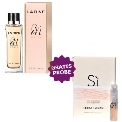La Rive In Woman 90 ml + echantillon Giorgio Armani Si
