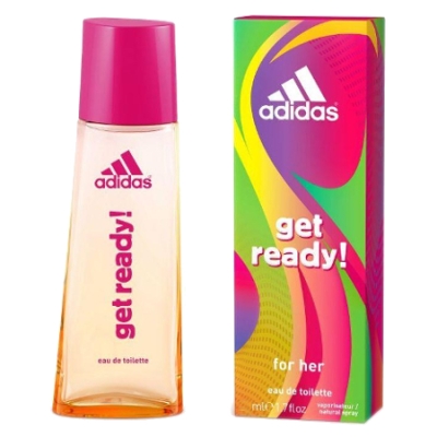 Adidas Get Ready! For Her - Eau de Toilette Pour Femme 50 ml