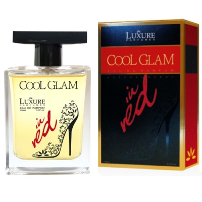 Luxure Cool Glam in Red 100 ml + echantillon Carolina Herrera Very Good Girl