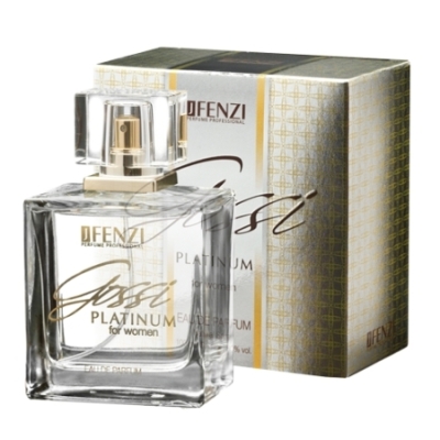 JFenzi Gossi Platinum - Eau de Parfum Pour Femme 100 ml