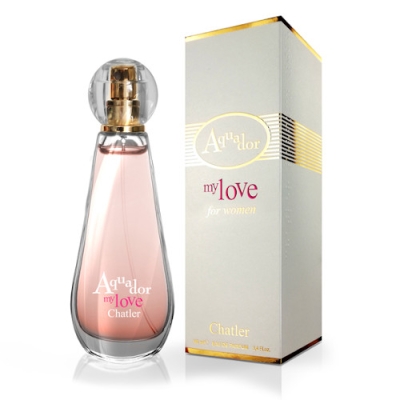 Chatler Aquador My Love - Ensemble promotionnel, Eau de Parfum 100 ml + Eau de Parfum 30 ml