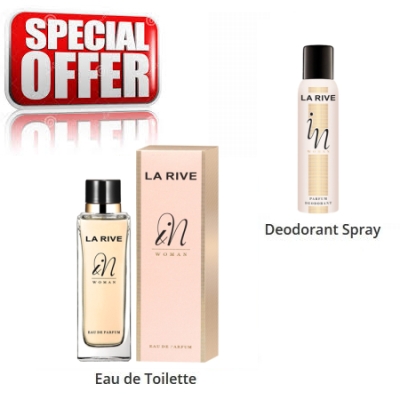 La Rive In Woman - Coffret promotionnel, Eau de Parfum, Deodorant