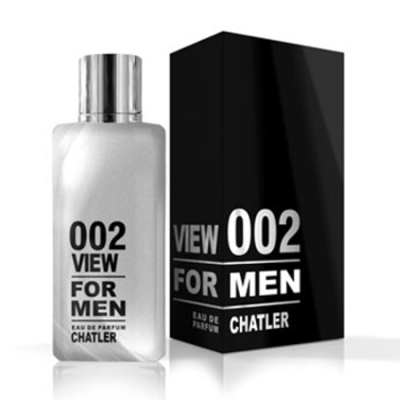 Chatler 002 View Men - Ensemble promotionnel, Eau de Parfum 100 ml + Eau de Parfum 30 ml