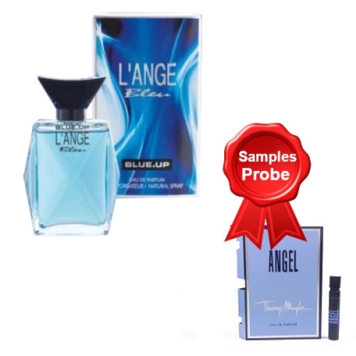 Blue Up Lange Bleu 100 ml + echantillon Thierry Mugler Angel
