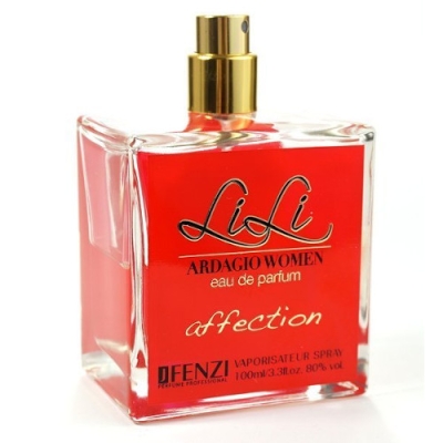 JFenzi Lili Ardagio Affection - Eau de Parfum Pour Femme, testeur 50 ml