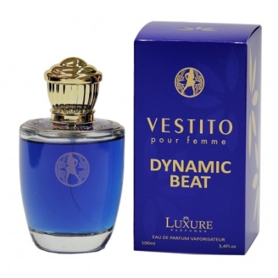 Luxure Vestito Dynamic Beat 100 ml + echantillon Versace Dylan Blue Femme